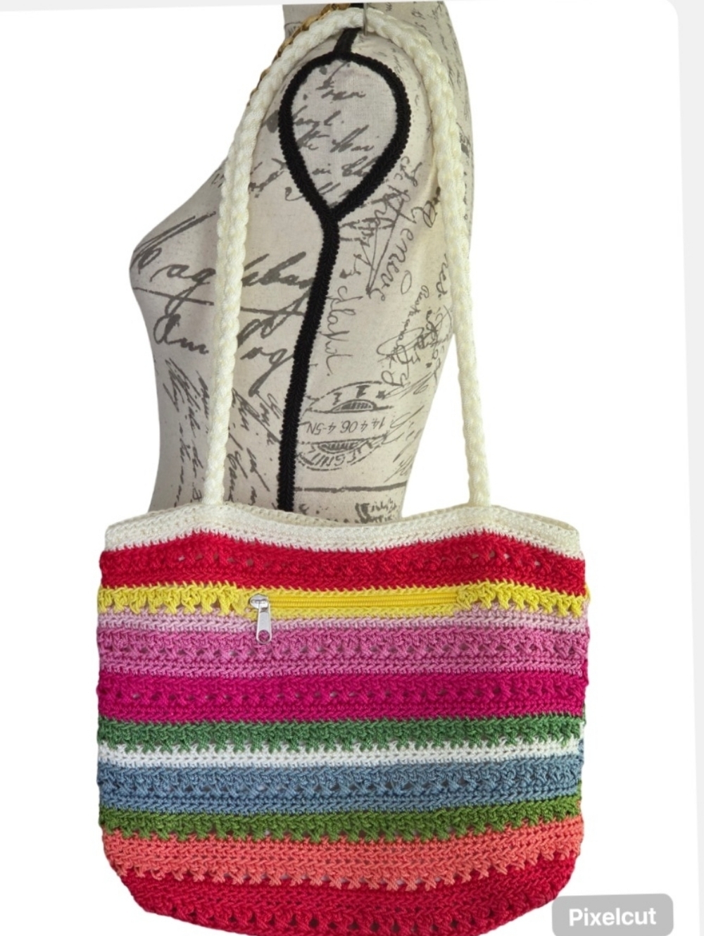 Lina Colorful Crocheted Bag.